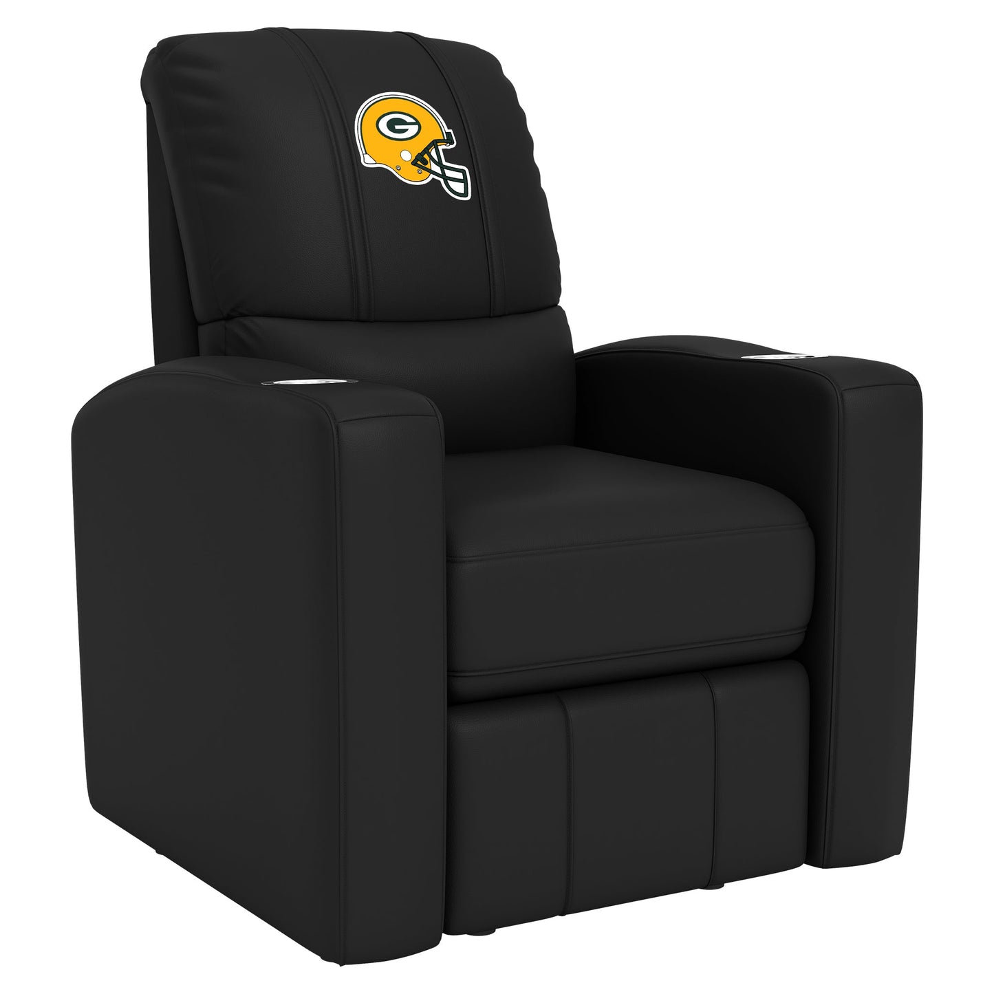 Stealth Recliner with Green Bay Packers Helmet Logo