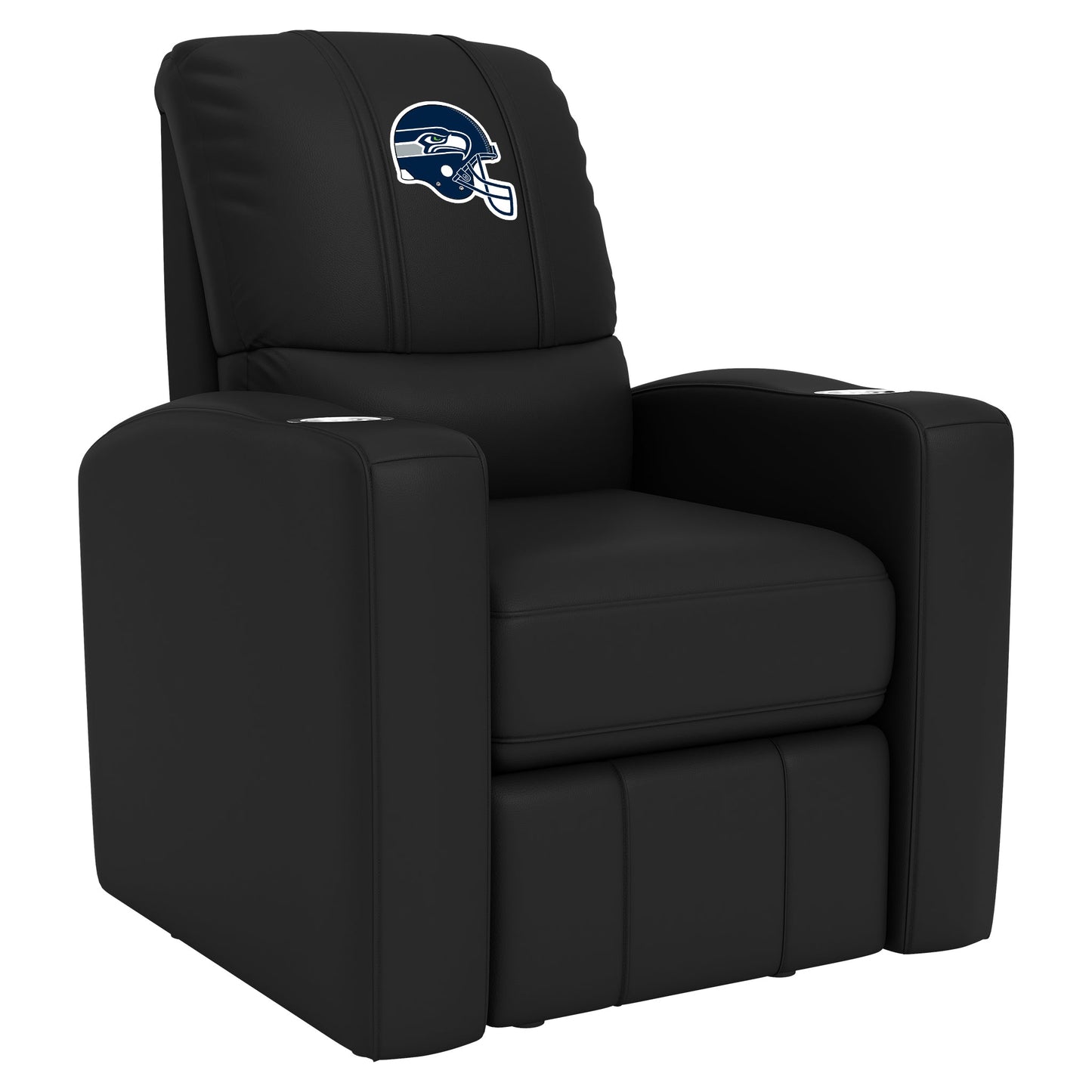 Stealth Recliner with Seattle Seahawks Helmet Logo