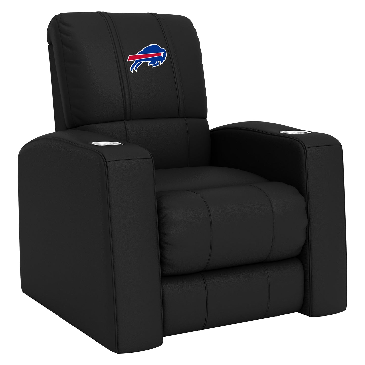 Relax Home Theater Recliner with Buffalo Bills Primary Logo