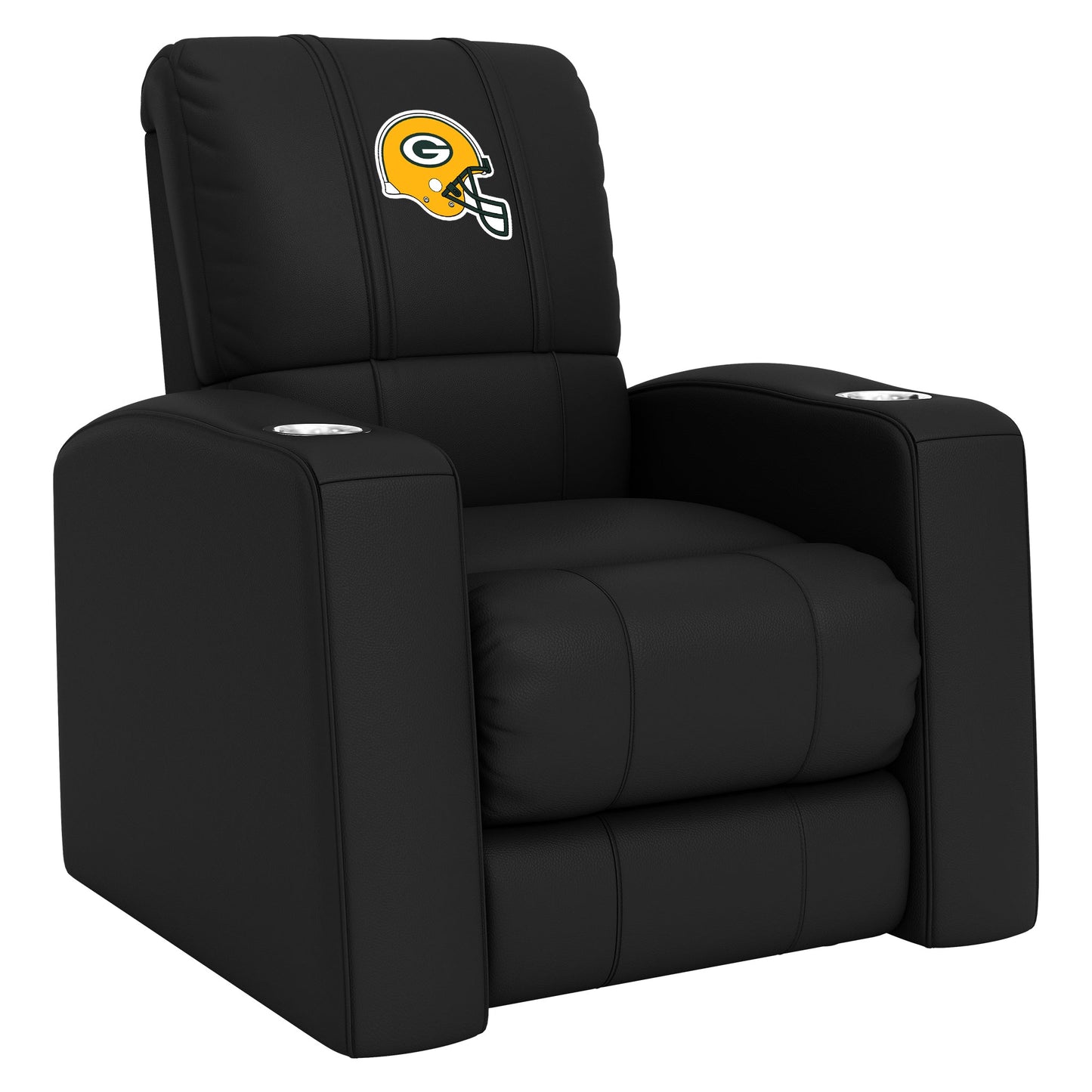 Relax Home Theater Recliner with Green Bay Packers Helmet Logo