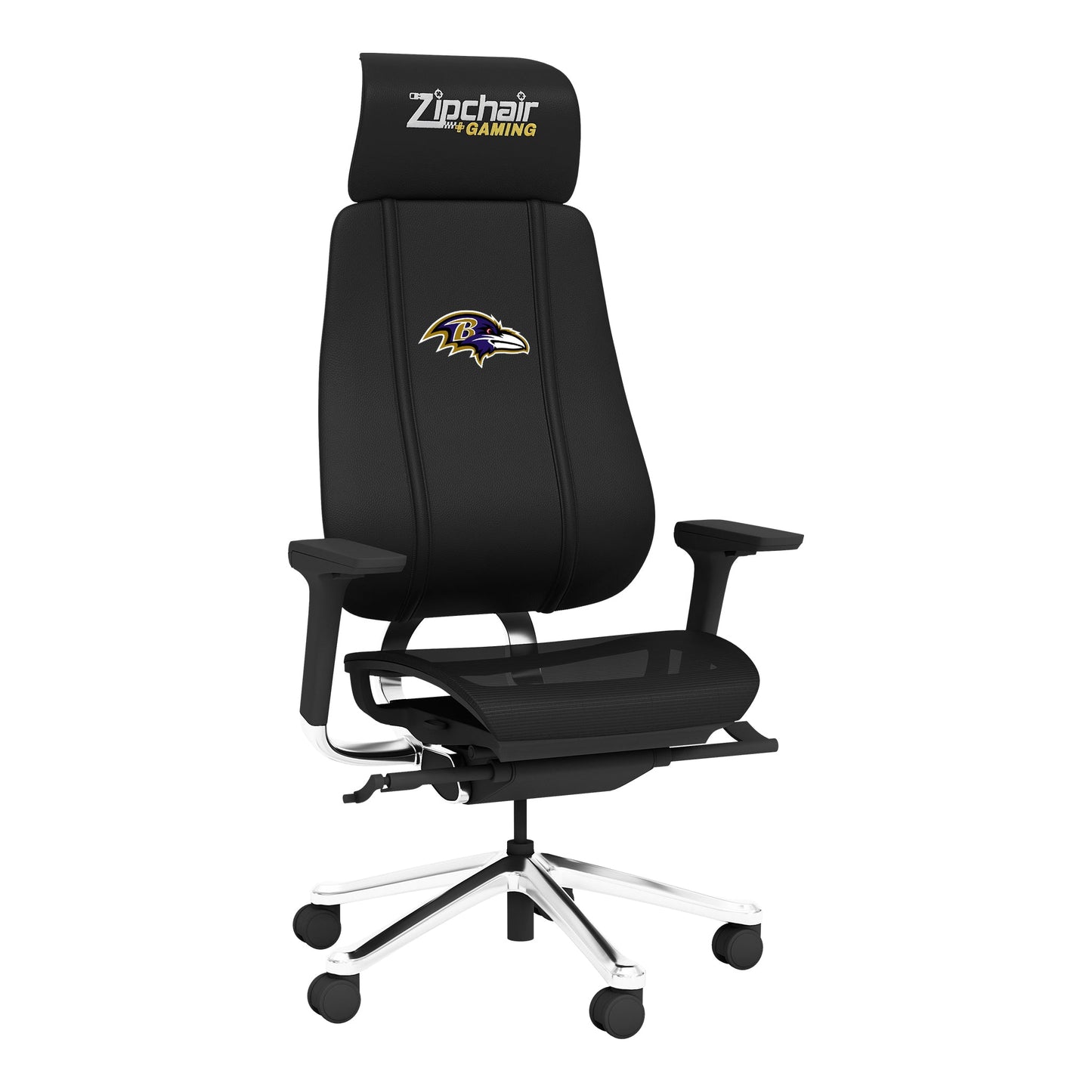 PhantomX Mesh Gaming Chair with Baltimore Ravens Primary Logo