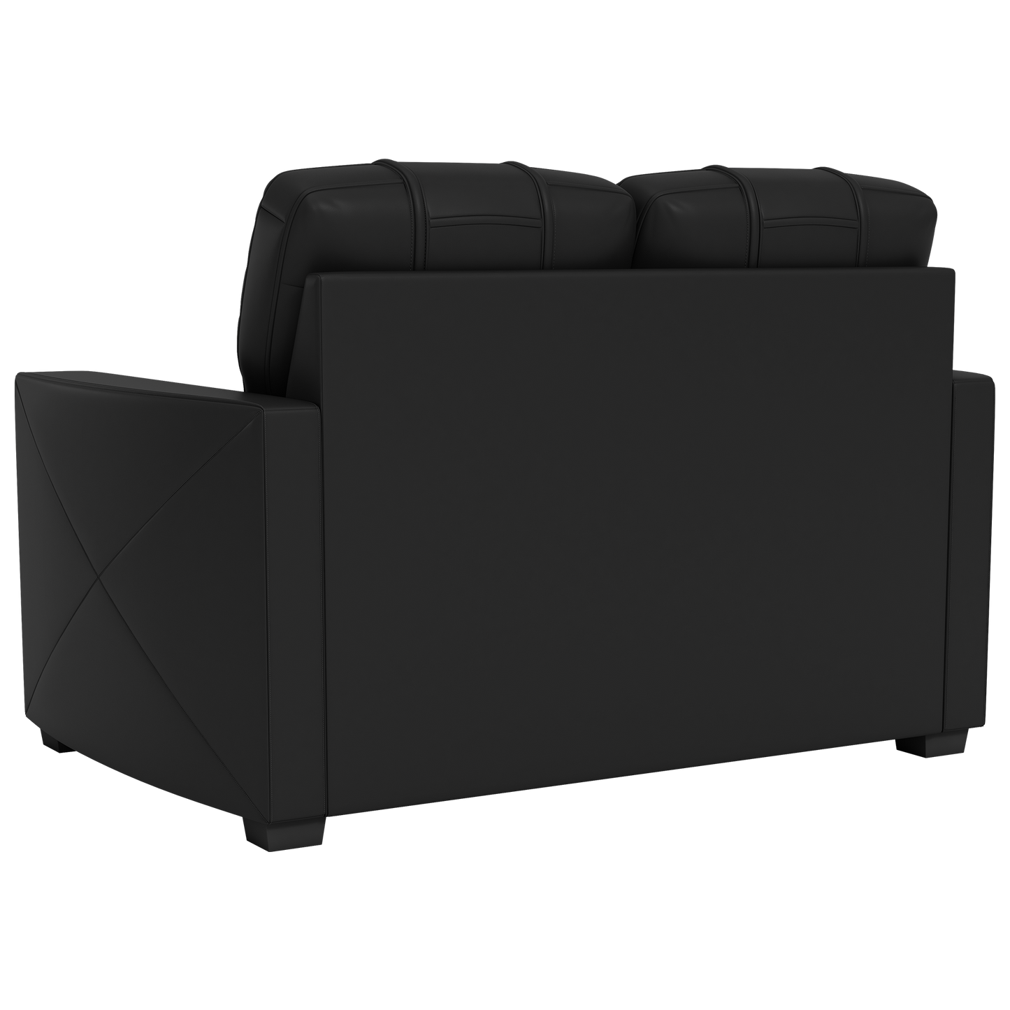 Silver Loveseat with Green Bay Packers Secondary Logo