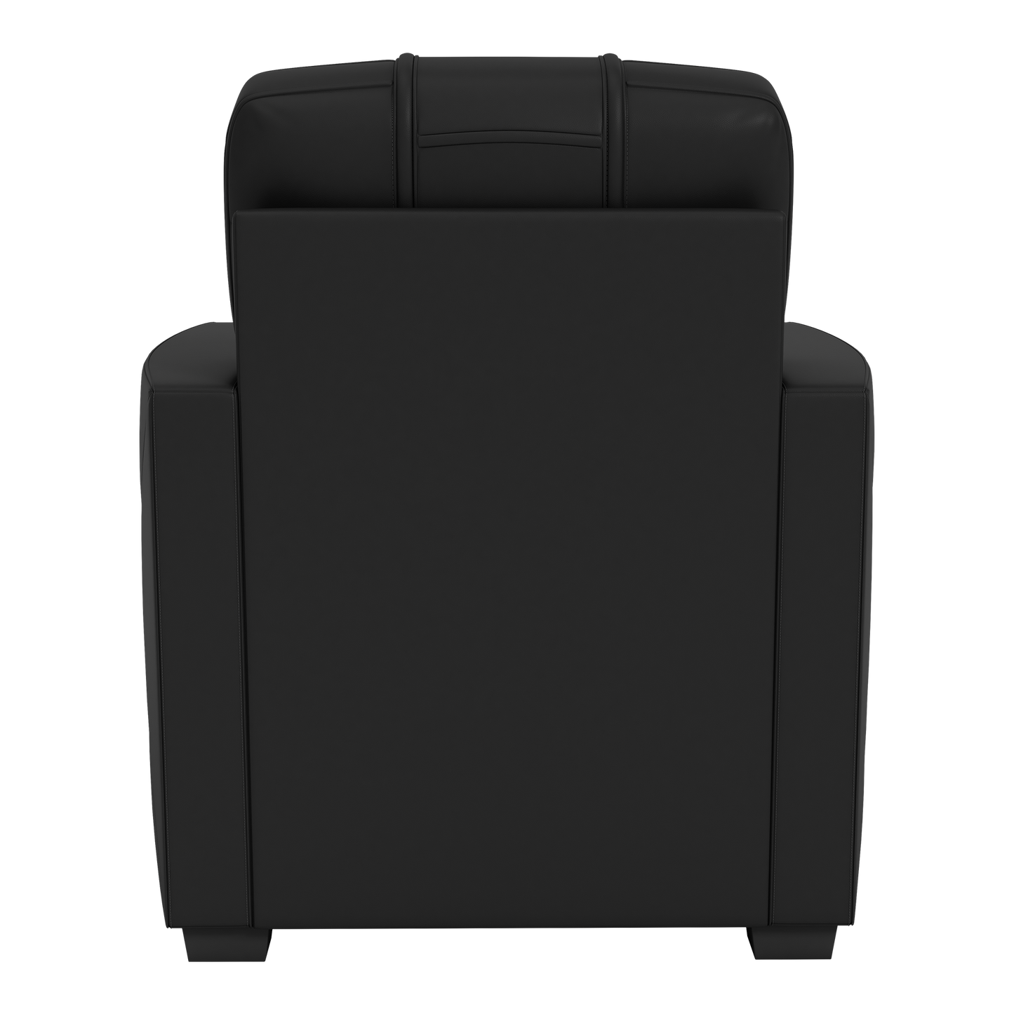 Silver Club Chair with Baltimore Ravens Secondary Logo