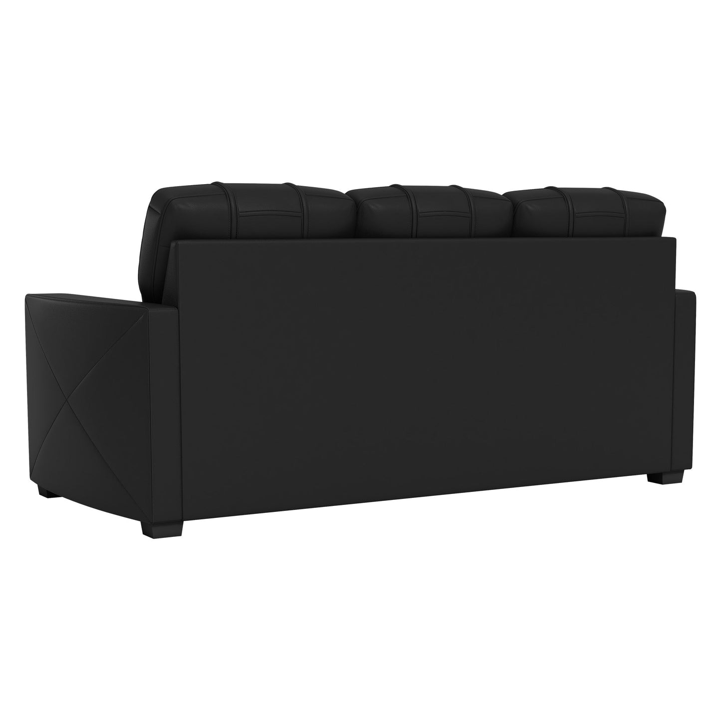 Silver Sofa with Green Bay Packers Secondary Logo