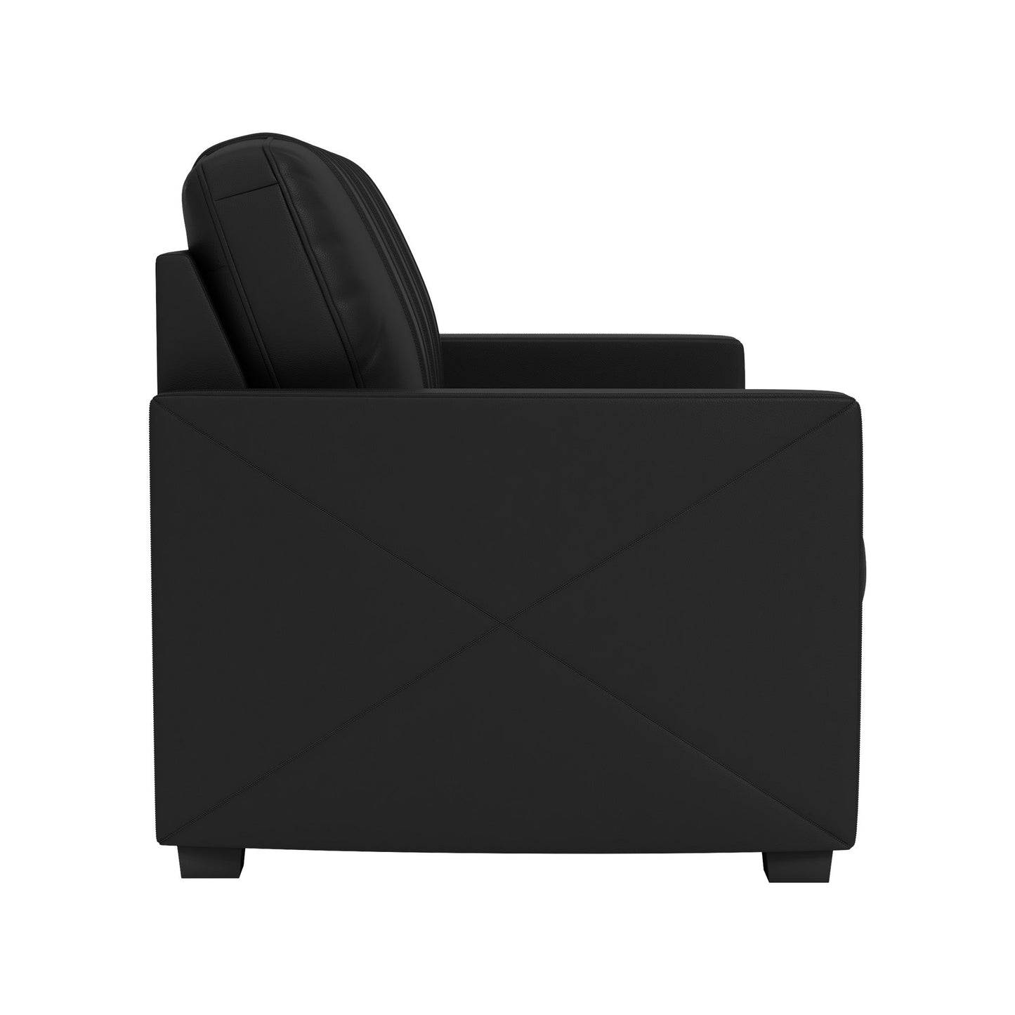 Silver Sofa with Green Bay Packers Secondary Logo