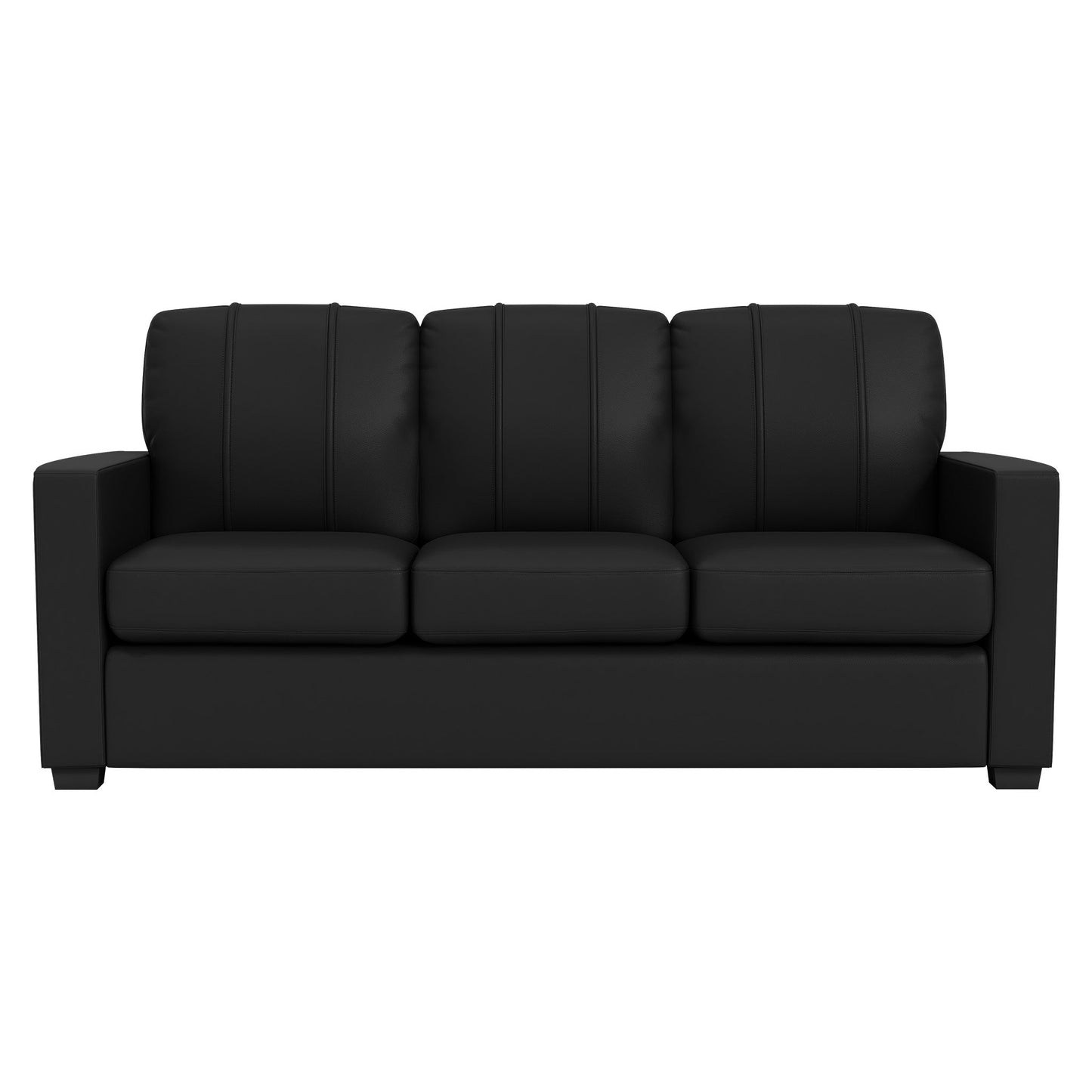 Silver Sofa with Green Bay Packers Secondary Logo