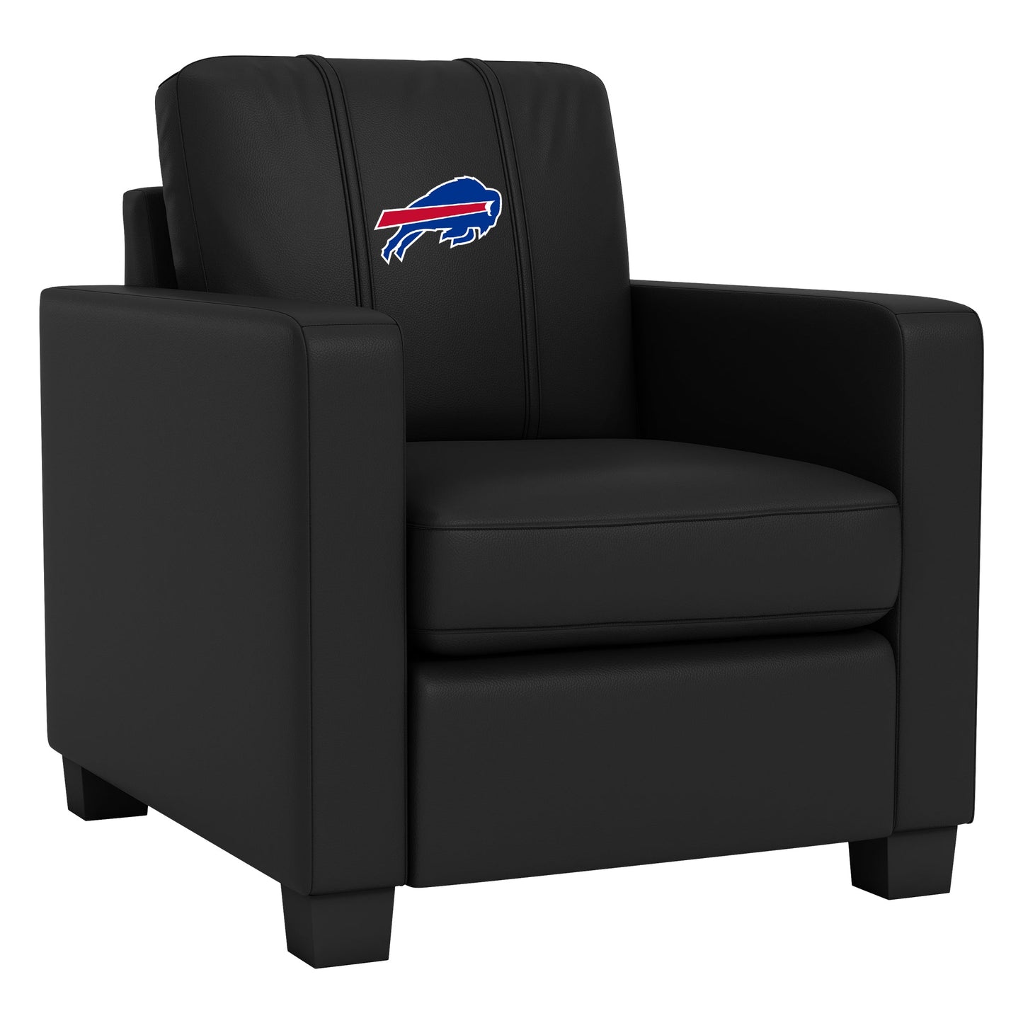 Dyno Stationary Club Chair with Buffalo Bills Primary Logo
