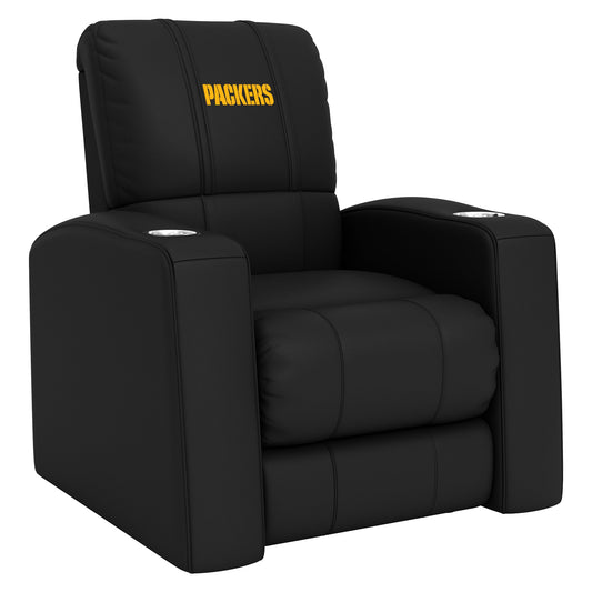 Relax Home Theater Recliner with  Green Bay Packers Secondary Logo