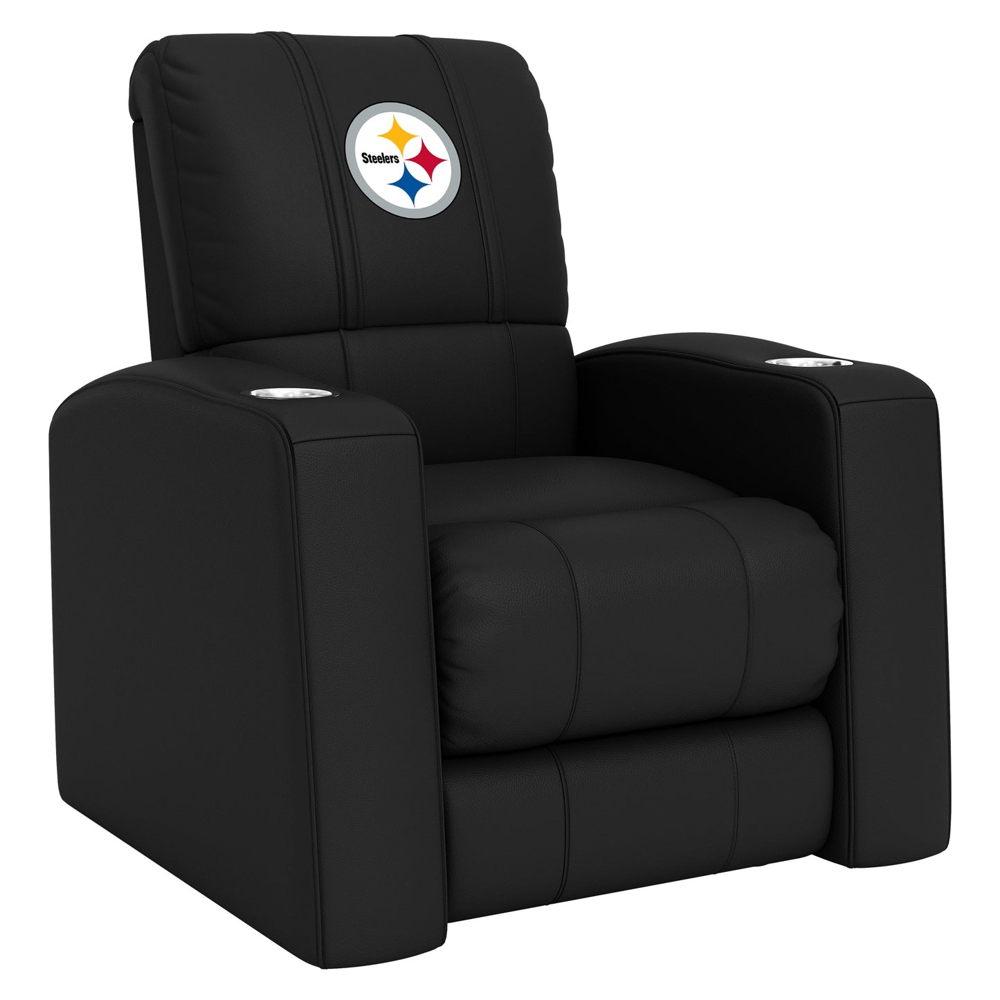 Relax Home Theater Recliner with  Pittsburgh Steelers Primary Logo