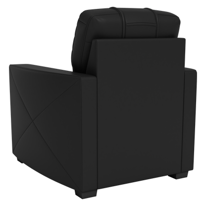Silver Club Chair with  Buffalo Bills Helmet Logo