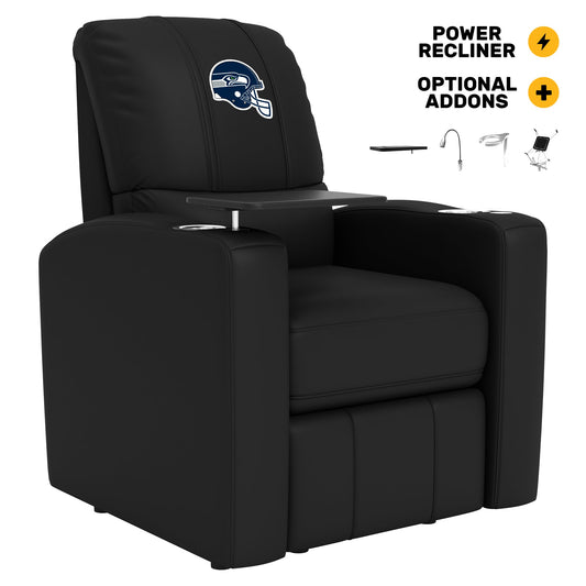 Stealth Power Plus Recliner with Seattle Seahawks Helmet Logo